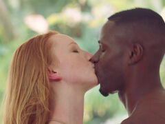 Stunning redhead Katy Kiss ravaged by bbc