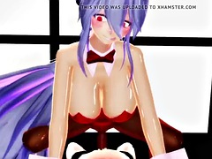 Mmd Bunny Girl loves to cum and fuck you hard for it