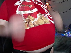 Christmas Themed Belly Inflation