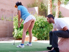 Rachel Starr Fucks Her Golf Instructor