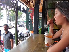 Rough sex with a cute Thai amateur girlfriend