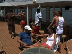 Kortney Kane Takes a Stranger's Cock on the Lido Deck