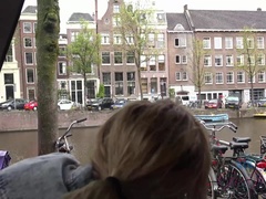 You made it to Amsterdam and got a nice blowjob for it too