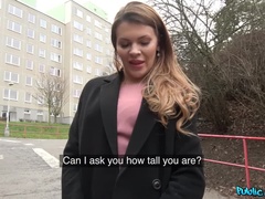 Public Agent (FakeHub): Russian shaven pussy fucked for cash