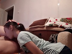 Eating Pussy Until I Cum Then Licking Feet - Lesbian-candys
