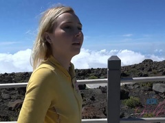 Amatör, Strand, Bikini, Blondin, Klänning, Fotjobb, Pov, Röker