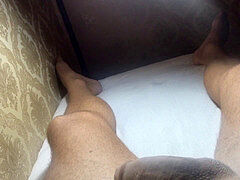 latin Waxing of a phat Cock Part 2 She uses a new white W