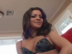 Horny husband invites friends to satisfy their urges with his naughty Latina wife, Isabella Dior