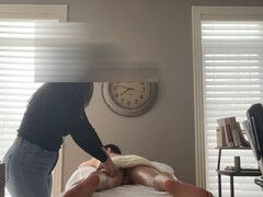 Dick touch, columbian milf, latina massage