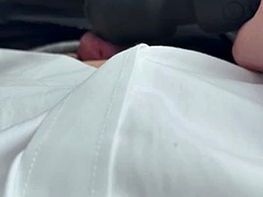 Masturbation in car