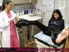 Medical examination, medfet, feet licking