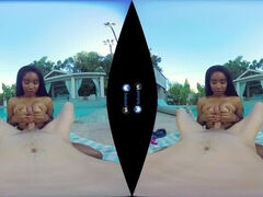 BaDoinkVR.com Virtual Reality POV EBONY BABES Compilation Part 1