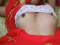 Indian village bhabhi enjoys second day of marital sex with her dever while speaking clear Hindi