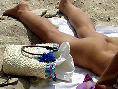 naturist stunning intimate Beach Couples Voyeur Spycam HD Video