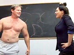 meaty boobed splashing Teachers 2