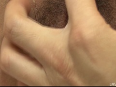 Ambrosial hirsute Mirai featuring nice bondage porn