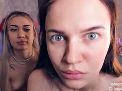 Amateur, Rubia, Lesbiana, Pelirrojo, Adolescente, Camara web