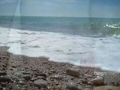 Spiaggia, Culo grosso, Brunetta, Olandese, Hd, Tette