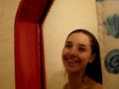 Underweight broad caught on camera in the shower