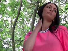 Giantess Walk In The forest