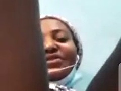 Video call from a Congolese slut