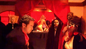 Ritual fuck scene with a girl who looks ready to FUCK EVERYONE
