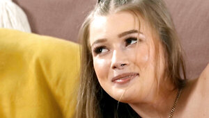 George Uhl and Olivia Sparkle are fucking while a cuck eats