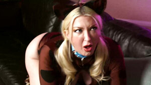 Leya Falcon fucked in a cosplaying scene with a BBC