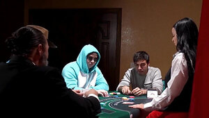 Croupier with a nice set of tits is a freeuse whore