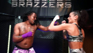 Ryan Reid goes through a savage blowbang with humiliation