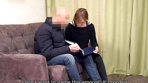 Eva Abel is able to let him fuck her silly for money