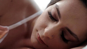 Slutty brunette women receive a great deal of pleasure