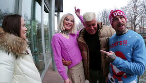 Lucky dude fucking two alt girls in one fell swoop too