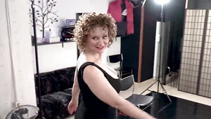 Her cute little dress is about to disappear during sex