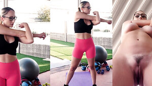 There is nothing better than watching a milf stretch