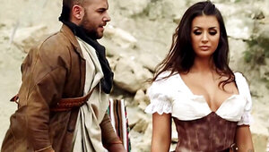 Outlaw cock is going to make her bandit pussy moist