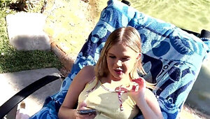 Tiny girl with a tight body only cares about BBC