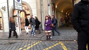 Horny older lady showing what she can do for a dicking