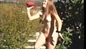 Nude Girl Football League!