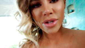 Astonishing blonde bends over and looks lovely taking dick