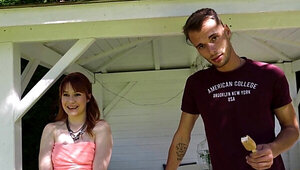 Sweet Angelina is the best redhead one stud could hope for