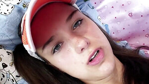 Barely legal beauty wants hard, hard banging today