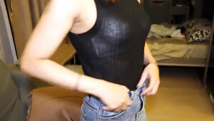 Foreign dick is big and that makes her super wet too