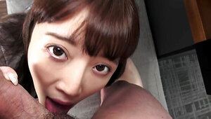 Japanese MILF Nagisa Katagiri's cunt fucked rough doggystyle