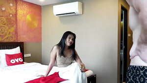 Cute Thai girl is getting banged by a mature man