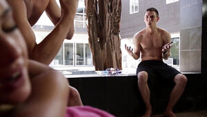 Massage session leads to a hard fucking session as well