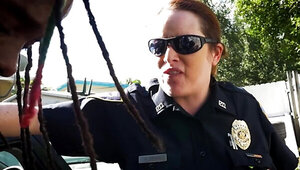 Black sutd fucks female cops Maggie Green & Joslyn Jane