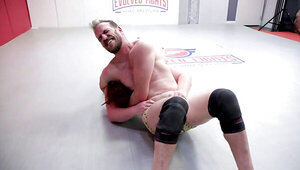 Chad Diamond tries to win against Betty Brickhouse