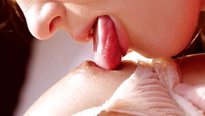 Redhead and brunette seeking their sexy pleasures together