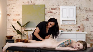 Lesbian massage porn with the hottest pornstars out there